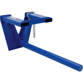 Coil Lifter Fork Mounted Inverted, 60", Steel, 3000 lb. Capacity, Blue