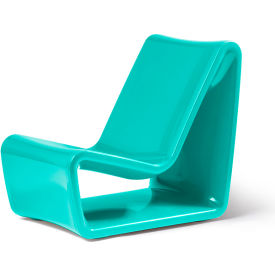 Outdoor Loop Lounge Chair, Seafoam Green
