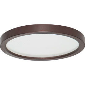 9" LED Flush Mount, 18W, 1500 Lumens, 120V, Bronze