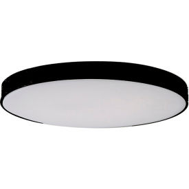 Convex Edgeless 5" LED Flush Mount, 9W, 600 Lumens, 120 - 277V, Black