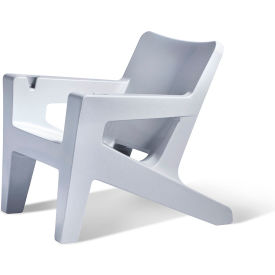 Bask Lounge Chair, Concrete Gray