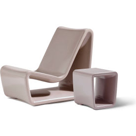 Tupelo Outdoor Loop Table, Sandstone