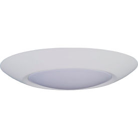 PIR Motion Sensor 6" LED Flush Mount, 15W, 1000 Lumens, 120V, White