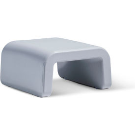 Outdoor Line Ottoman, Concrete Gray