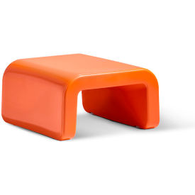 Outdoor Line Ottoman, Vintage Orange