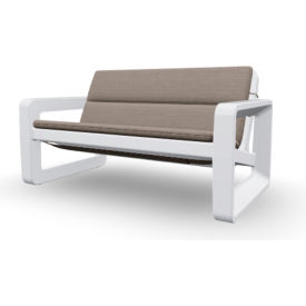 Deck Loveseat Cushion, Blend Nomad