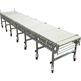 Steel Expandable Conveyor Skate, 200 lbs. Capacity, Silver