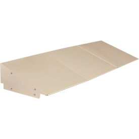 3-Wide Slope Top, 15"W x 15"D, Putty