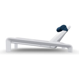 Deck Chaise Pillow, Blend Indigo