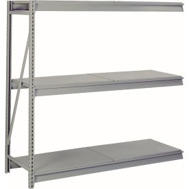 3 Level, Heavy Duty Bulk Storage Rack, Steel Deck, Add On, 96"W x 36"D x 60"H