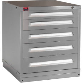 Standard Wide Bench Modular Drawer Cabinet, 30"W x 28-1/4"D x 33-1/4"H, Dove Gray