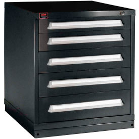 Standard Wide Bench Modular Drawer Cabinet, 30"W x 28-1/4"D x 33-1/4"H, Vulcan Black