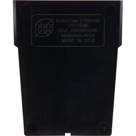 Storage Systems Bin Divider For QSB201, Black, Pack of 50