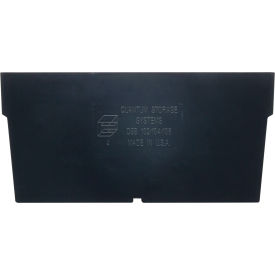 Storage Systems Bin Divider For QSB104, Black, Pack of 50