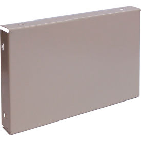 Front Base, 15"W x 6"H, Dove Gray