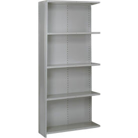 8000 5 Shelf, Closed Shelving Unit, 36"W x 24"D x 84"H, Add On, 800 lb. Shelf Capacity