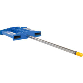 Rug Ram Boom Fork Mounted, 60", Steel, 2500 lb Capacity, Blue