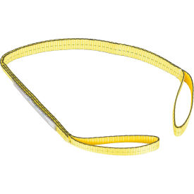 Polyester Lifting Web Sling 1" x 4', Yellow