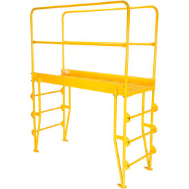 4 Step Vertical Crossover Ladder 77-1/6" L x 28-11/16" W x 90-5/8" H