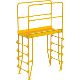 5 Step Vertical Crossover Ladder 65-1/6" L x 28-11/16" W x 102-5/8" H