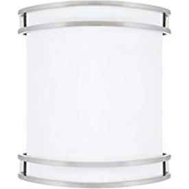 LED Wall Sconce, 15W, >90 CRI, Brushed Nickel