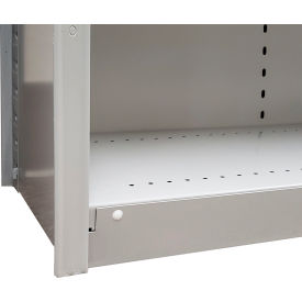 8000 Base Stripes, 36"W x 3"H, Dove Gray Powder Coat, 10 Pack