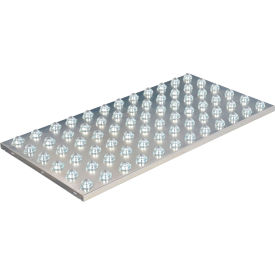 Steel Transfer Platform, 48"L x 24"W, 75 lb. Capacity, Silver