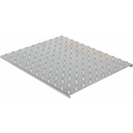Steel Transfer Platform, 40"L x 48"W, 75 lb. Capacity, Silver