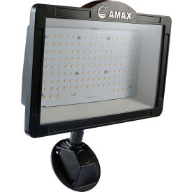 LED Outdoor Flood Light, 83W, 8300 Lumens, >80 CRI, Black
