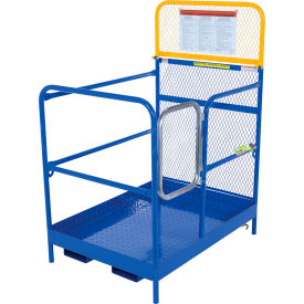 Steel Work Platform, 1000 lb. Capacity, 51"L x 36-3/16"W, Blue