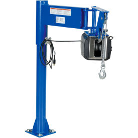 Steel AC Powered Lifter Jib, 400 lb. Capacity, Blue