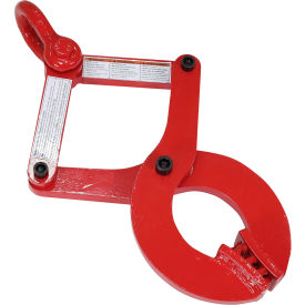 Single Scissor Pallet Puller, 5" Jaw Opening, 6000 lb. Pulling Capacity, Steel, Red