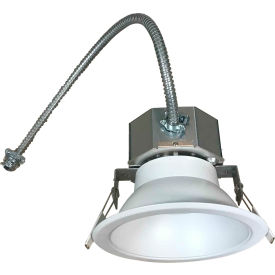 All In One Downlight Fixture, 10/15/20/25W, 120-277V, 3000/4000/5000K, White