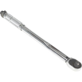 Torque 3/8" Drive Wrench with Rating 10 to 80 Ft-Lbs., Steel, Silver