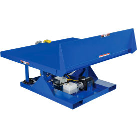 Steel Efficiency Master Tilt Table, 6000 Lb. Capacity, 60" x 50", 460V