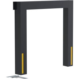 Dock Seal 13" Projection, 8'W x 8'H Door Opening, Black