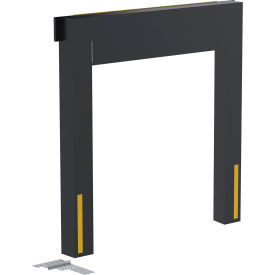Dock Seal 11" Projection, 8'W x 9'H Door, Black