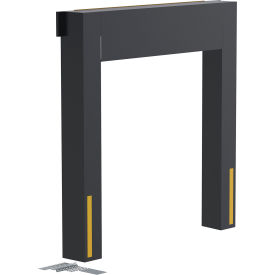 Dock Seal 15" Projection, 8'W x 9'H Door, Black