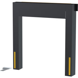 Dock Seal 16" Projection, 8'W x 9'H Door, Black