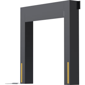 Dock Seal 18" Projection, 8'W x 9'H Door, Black