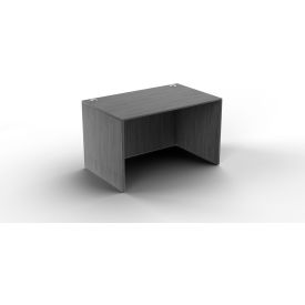 Ryker Straight Desk Shell with Lam Mod, 48"W x 24"D x 29-1/2"H, Dove Oak