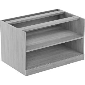 Ryker Cabinet Bookcase, 35-1/2"W x 22"D x 21"H, Dove Oak