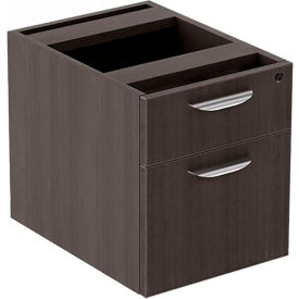 Jax Box File Pedestal, 15-1/2"W x 18"D x 19"H, Timber Oak