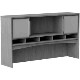 Ryker Aluminum Doors for Hutch, 17"W x 1"D x 15-13/16"H