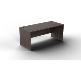 Jax Desk Shell, 66"W x 30"D x 28-1/2"H, Timber Oak