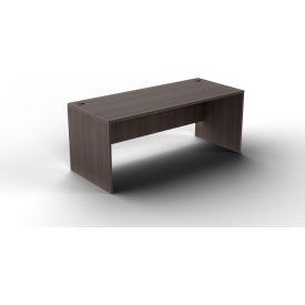 Jax Desk Shell, 71"W x 30"D x 28-1/2"H, Timber Oak