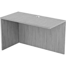 Ryker Left Straight Return Shell, 42W x 24"D x 29-1/2"H, Dove Oak
