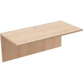 Jax Bridge with Modesty, 48"W X 24"D X 28-1/2" H, Warm Bich