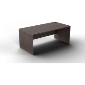 Jax Desk Shell, 71"W x 35"D x 28-1/2"H, Timber Oak