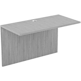 Ryker Straight Bridge, 48W x 24D x 29-1/2"H, Dove Oak